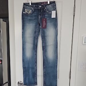 Vigoss Faded Blue Denim Jeans